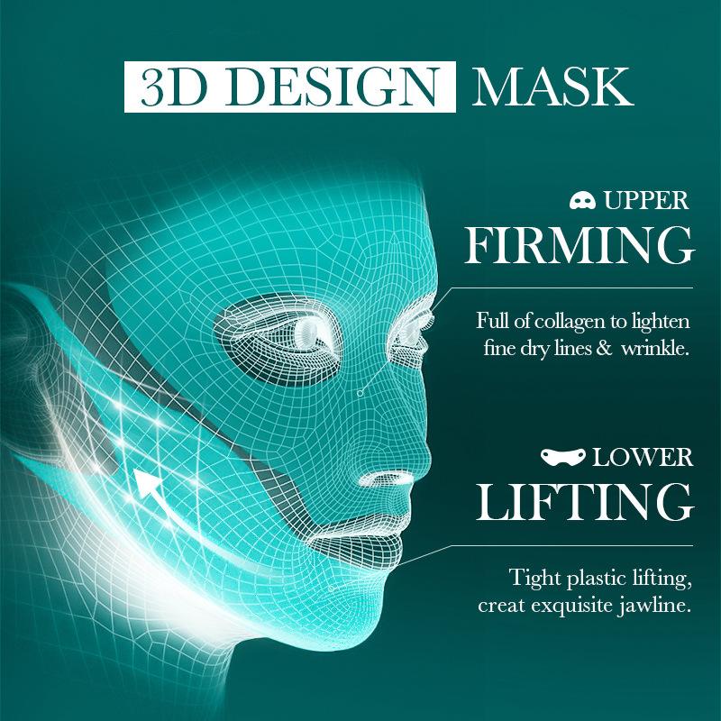 Peptide Collagen 3D Lifting Firming Mask, Hydrating and Moisturizing Mask