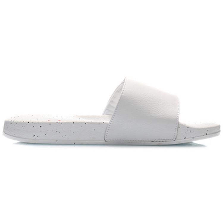 Li Ning Sports Fashion Series Disney Mickey Crossover Lightweight Stylish White Slippers Women's AGAQ024-1