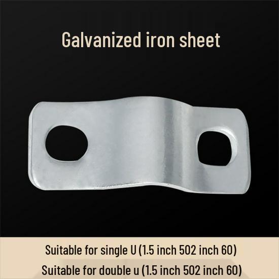 Stainless Steel Double U-Shaped Clamp for Delivery Bed/Galvanized Greenhouse Hose Tube Fastener