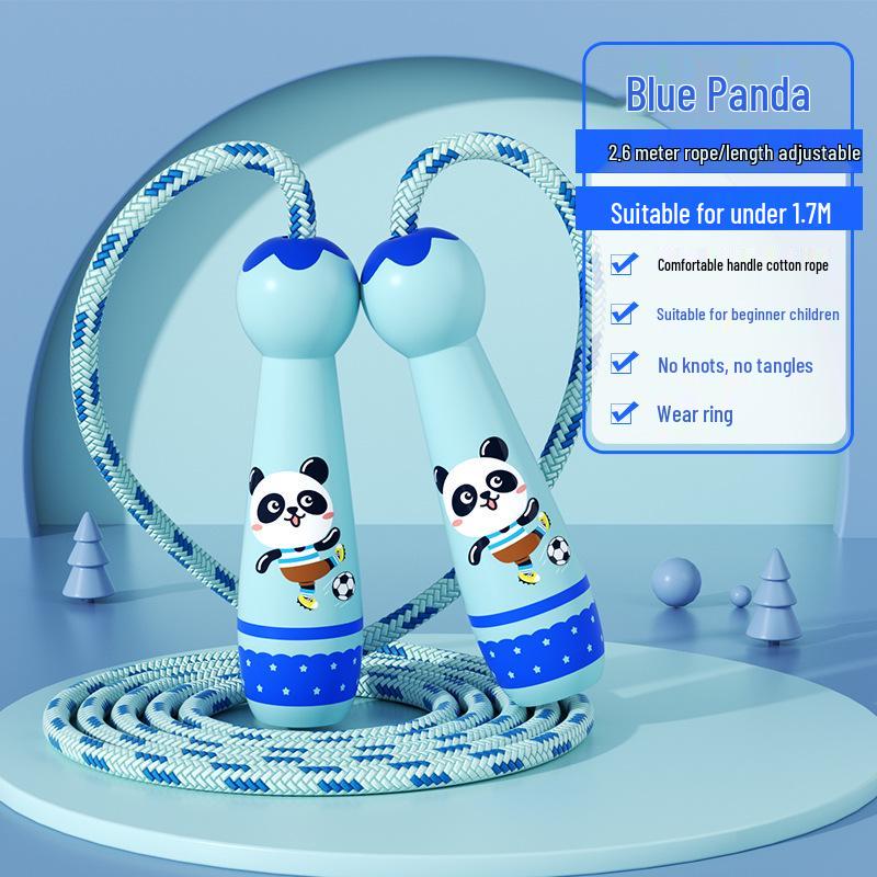 

Детская регулируемая скакалка - Деревянная игрушка для мальчиков и девочек, Идеально подходит для детского сада и спортивных занятий в начальной школе. Идеально для начинающих.