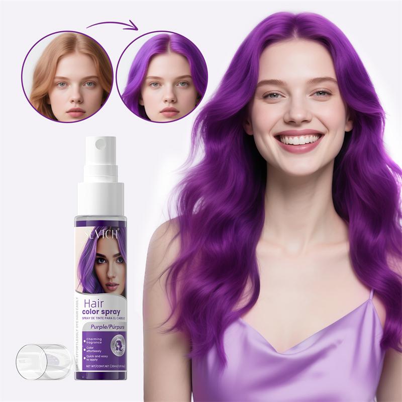Spray para coloración de cabello, 8 colores
