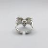 Men's Halloween Punk Bat Ring - Retro European American Trendy Design