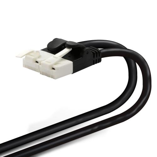 ELECOM LAN Cable 0.3m Soft CAT6 Black LD-GPYTB/BK03