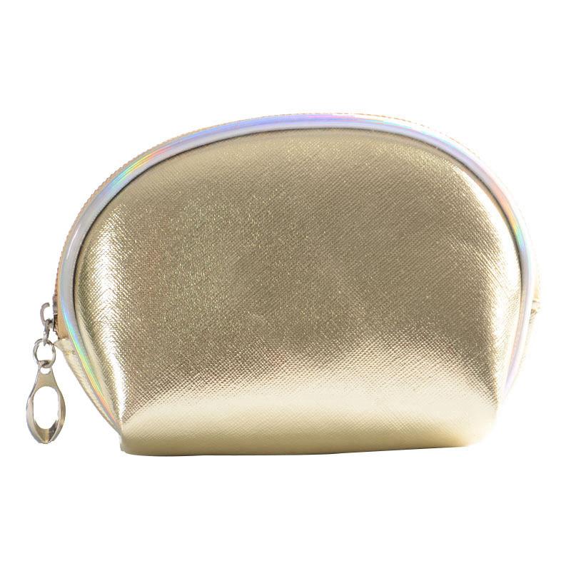 Simple Waterproof Shell PU Makeup Pouch Fashion 2025 New Cosmetic Bag Women Makeup Organizer Toiletry Bag Travel Cosmetics Bag