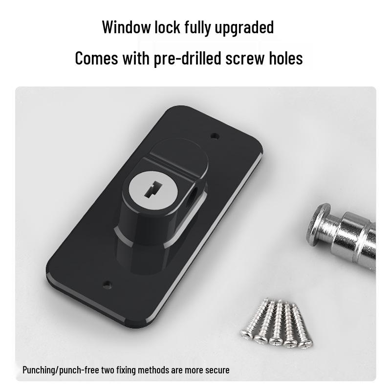 Child Safety Window and Door Lock - Fall Prevention Limiter