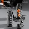 Gianxi Tritan Sports Water Cup For Boys Large Capacity Fitness Kettle Portable And Heat-Resistant Cup For Summer Water Bottle