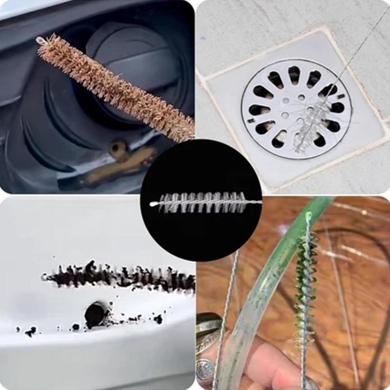6M Air Conditioner Drain Pipe Dredging Brush Extra Long Pipe Tube Cleaner