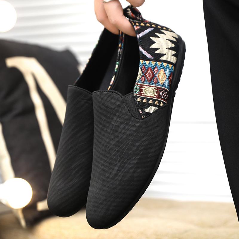 YRZL Loafers Men Big Size Slip On Anti Slip Shoes Lightweight Driving Casual Shoes Breathable Walking Shoes for Men Wide Width