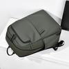 Men's Business Backpack Large Capacity Multi-compartment Lightweight Shoulder Bag for 15.6 Inch Laptop Commuter Leather Bag