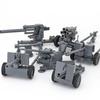 WWW2 Military Building Block 88mm Flak Gun Cannon  Weapons Figure Soldier Machine Gun Mecha Infantry Artillery Mortar Toys K053