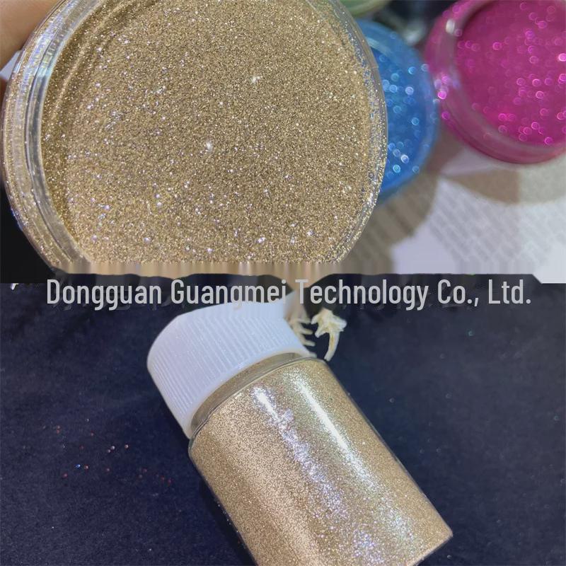 Ultra-Fine Colorful Glitter Diamond Nail Art Powder with Flash Crystal and Quicksand Effect
