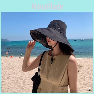 Sun Protection Hat For Women With Large Brim Summer Uv Shield Fashion Hat For Outdoor Wear