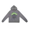 Sp5der Grafik Hoodie Unisex Oversized Baumwollpullover Mit 3D Puffdruck Streetwear Sweatshirt Teenager Erwachsene