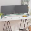 Day and Night - Day and Night TV Stand/Monitor Riser Clear Glass 120x30x13 Cm