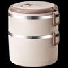 ZISIZ 304 Edelstahl Doppelwandige Isolierte Lunchbox