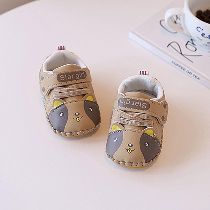 Laufschuhe für Babys und Kleinkinder mit weicher Sohle, Cartoon-Design für Neugeborene und Säuglinge