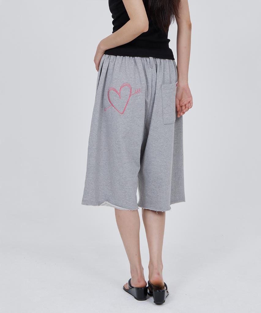 CONY Connie Callout Baby Sweat Shorts / Melange