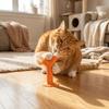 Removable Cat Itching Stick Soft Pet Hair Removal Comb Durable Pet Toothbrush  Cat Toy