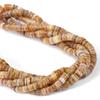 Colorful 4-6MM Natural Flat Shell Beads Heishi Pearl Charm Beads For Jewelry Making Bracelet Handmade Earring Necklace Accessory