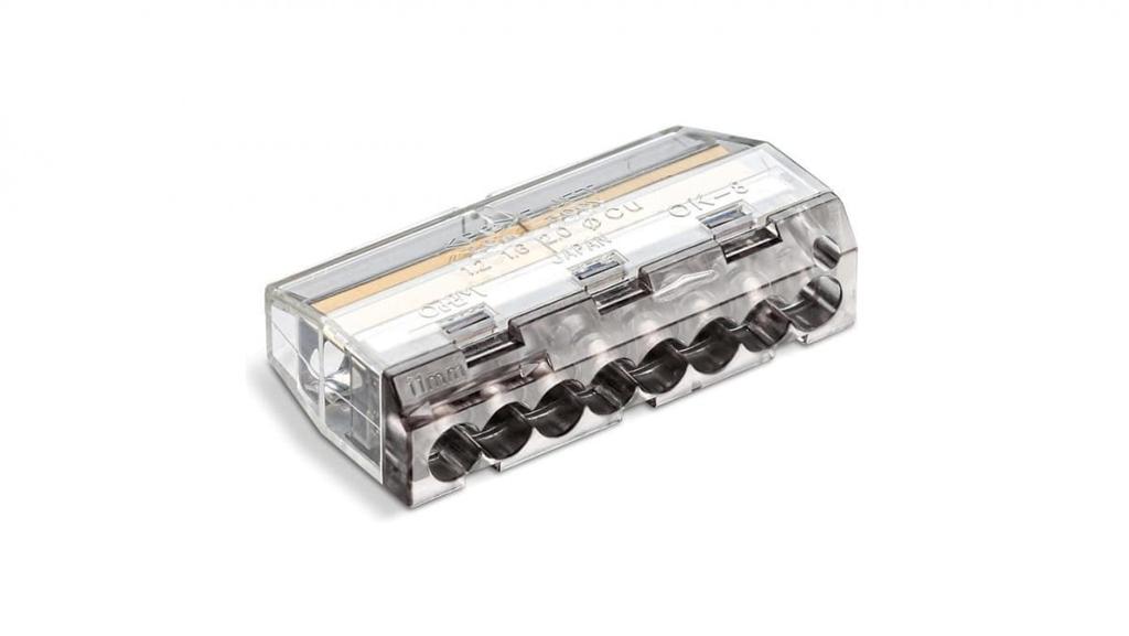 Quick Connector Scp8 Ideal Plug-in For Wires And Stranded Wires 8-Way 4Mm 24A 450V 88000007S /50Pcs./