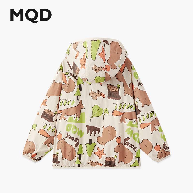 MQD Boys  Full-Print Hooded Sun Protection Jacket 110
