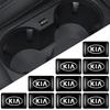 10pcs Car Styling 3D Epoxy Emblem Car Body Interior Stickers For Sportage 3 Rio K2 Ceed Carnival Picanto Soul EV6 Niro Forte