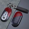 ECD5 2025 New Fashion Carbon Fiber Car Key Case Cover Shell For Benz C E S Class W223 W206 C260 C300 S400 S450 S500 Auto Styling Acce