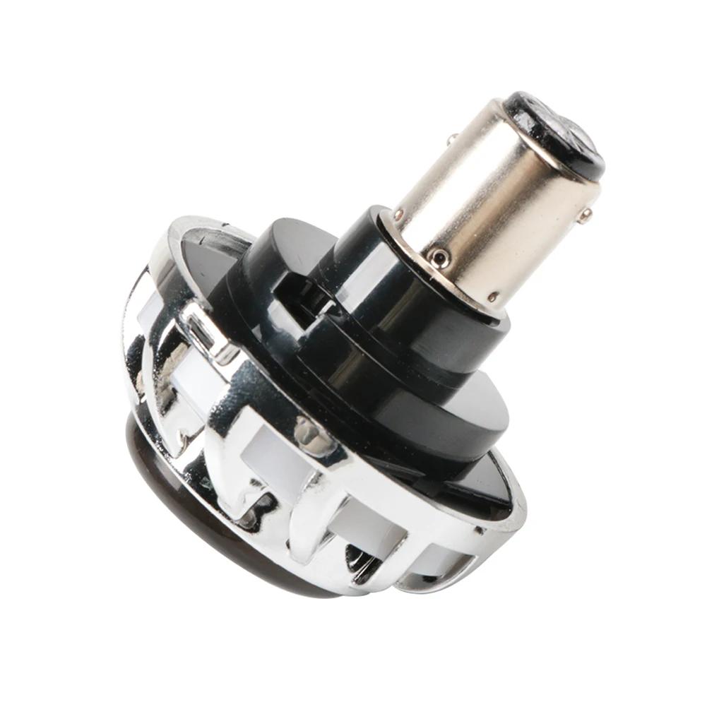 Motorcycle LED Strobe Flash Light 12V Universal Light LED Motorbike Brake Rear Lamp Taillight Two Ring Colorful Decorative Lamps