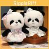 Adorable Panda Plush Toy With Lovely Lolita Dress Perfect For Girls Gift Collection