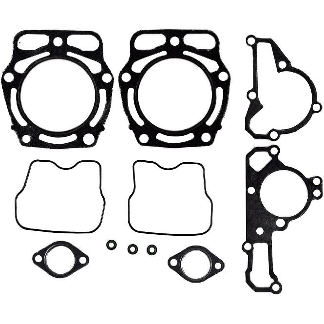 Top End Head Gasket Kit for Kawasaki KAF620 Mule 2500 2510 3000 3010 3020 Dirt Bike Engine Gasket Valve Seal O-Ring Set Kit New