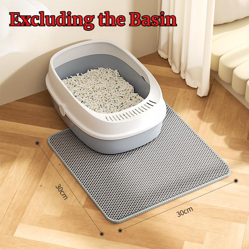 

Portable Cat Travel Litter Box with Zipped Lid, Foldable Travel Litter Box, Waterproof, Easy to Carry, Easy to Use in Hotels,Car