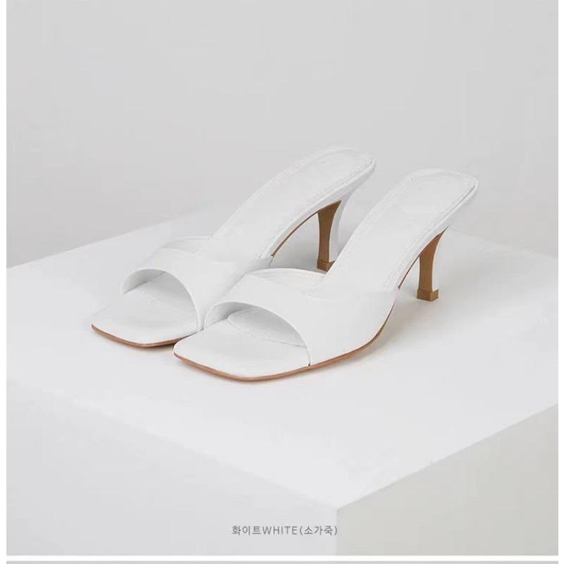 

Square heel fashion sandals new women s large size sexy sandals 42 белый