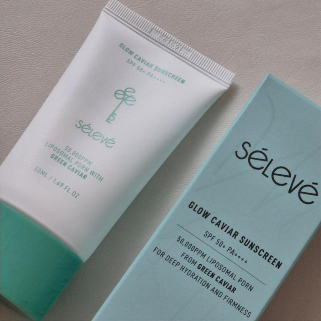 [SELEVE] Glow Caviar PDRN Sunscreen SPF50+ PA++++ 50ml