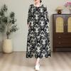 Elegant Oversize Dresses for Women Plus Size Casual Summer Long Dress Loose Vintage Clothes