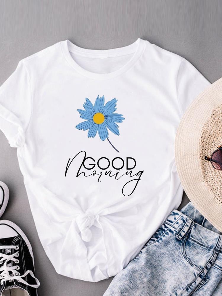 (Asian Size) letter love trend T-shirts O-neck Casual Clothing Fashion Female Women's Top Short Sleeve T shirt Printed Graphic Tee