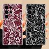 Case for Samsung Galaxy S24 Note 20 Ultra 10 S25 Edge S22 FE S23 Ultra S26 S21 S20 Plus Phone Cover Sexy Lace