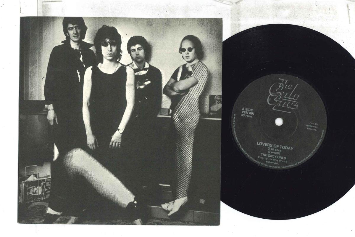 

7inch Record ONLY ONES - Lovers Of Today VEN001 VENGEANCE 1977 UK Rock Used