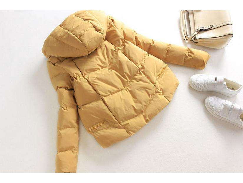 Trendy 2023 Women's Hooded Petite Cotton Jacket – Age-Reducing, Fashionable Short Cotton-Padded Coat