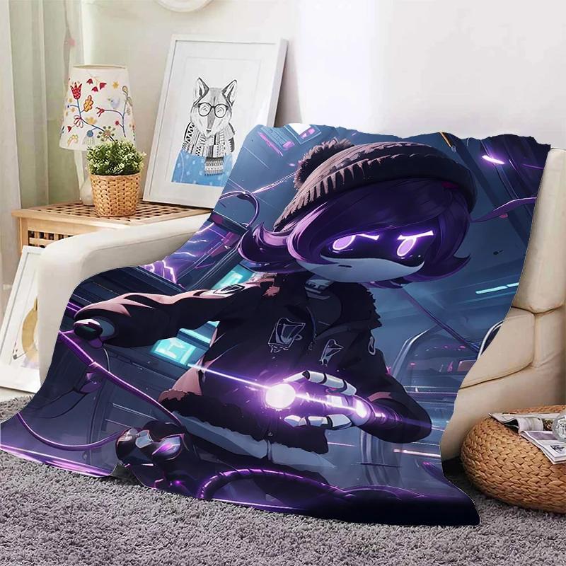 

Warm Winter Blankets A-Murder A-Drones Microfiber Bedding Sofa Bed Fleece Camping Custom Nap Fluffy Soft Blankets King Size 30x40in