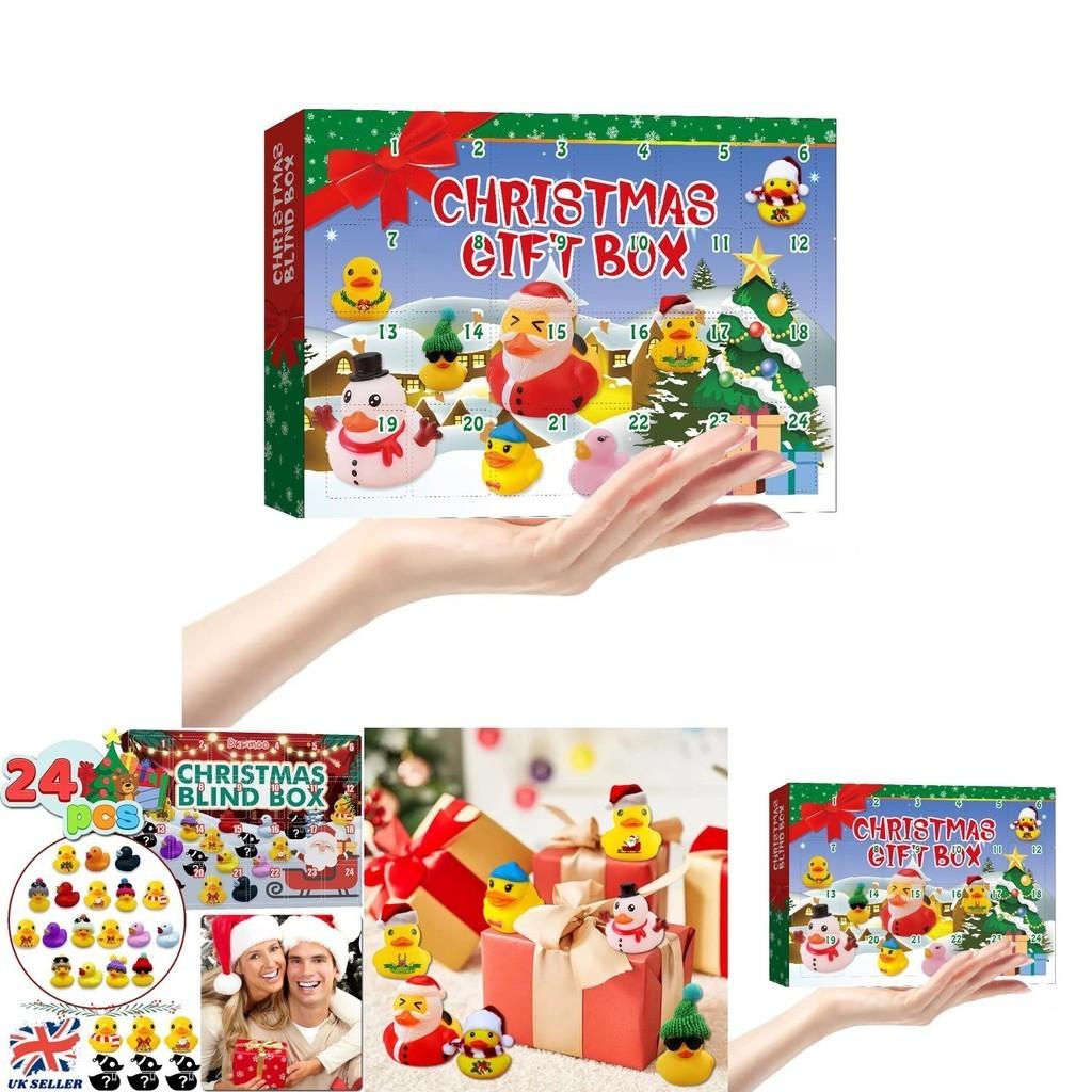 Unique Christmas Themed Rubber Ducks Advent Calendar For Kids