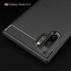 Phone Case for Samsung Note 10 Plus Carbon Fiber Shockproof Case for Galaxy Note10 Plus Full Protective Back Cover Coque Fundas