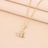 New Temperament, Light Luxury Butterfly Pendant Necklace, Ladies' Cute Women's Necklace, Ladies' Wedding Jewelry