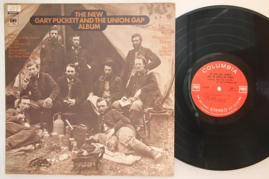 LP Record GARY PUCKETT & THE UNION GAP - New Gary Puckett And The Union Gap  CS9935 COLUMBIA 1969 US Rock Used