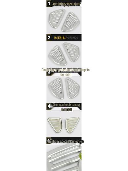Southeast DX3 Small Air Vent Decor Frame for Center Console Dashboard Vent Modification