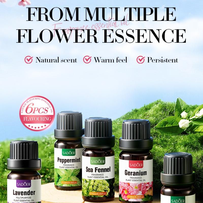 Fragrance Essential Oil Set, Nourishing and Moisturizing Body Universal Serum