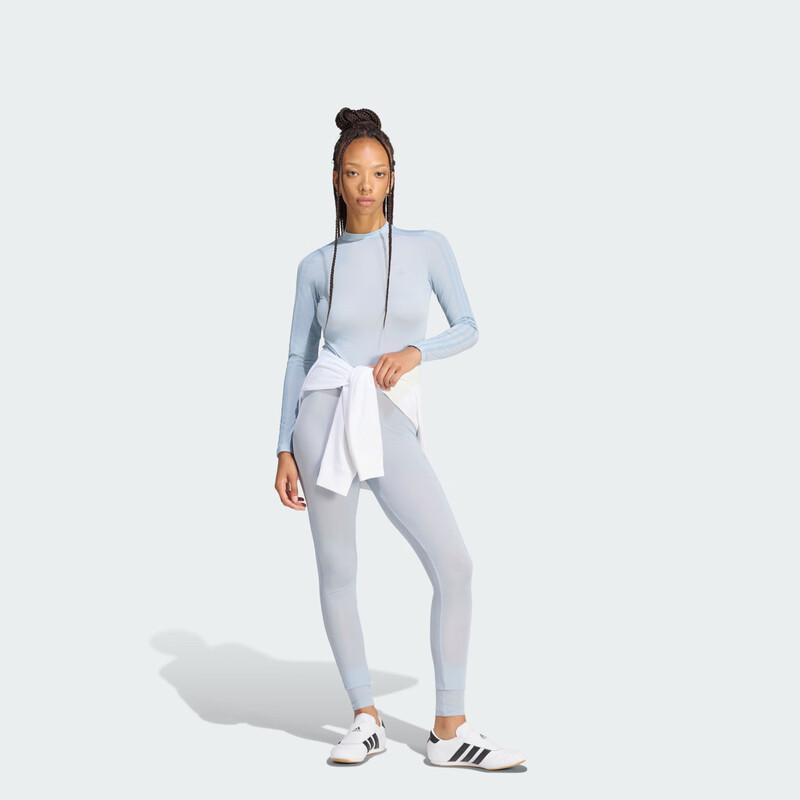 adidas Originals x JENNIE Women's Slim-Fit Long Sleeve Sport T-Shirt