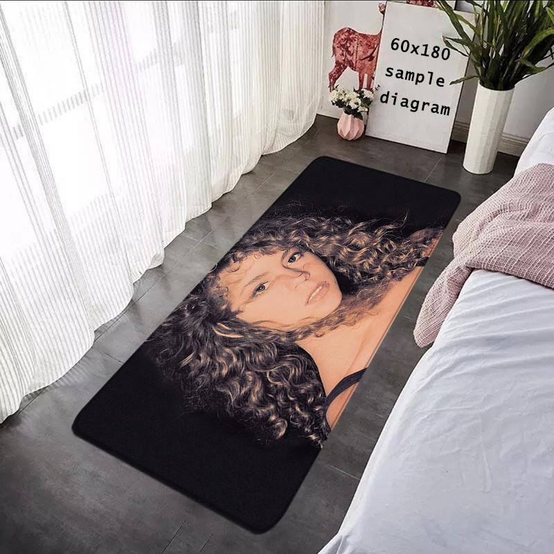 Floor Mat Non-slip Foot Rug for Entryway M-Mariah Carey Hallway Carpet Kitchen Water Adsorbed Rugs Soft Bedside Mats Home Decor