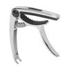 Guitar Capo 3 In 1 Multifunctional Zinc Alloy Rubber Pad Electric Guitar Capo with Pick for Banjo