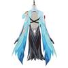 Genshin Liyue Spiel Xianyun Cosplay Kostüm Anime Cloud Retainer Kleid Perücke Chinesischen Stil Kostüm Für Frauen Halloween-Party Anzug