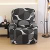 4 Pieces/Set Recliner Sofa Cover Stretch Solid Color Lazy Armchair Slipcovers Couch Covers For Living Room Decor